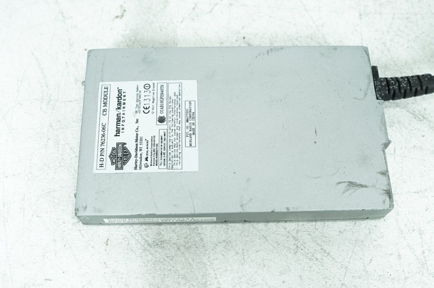 2008 - 2016 Harley-Davidson Touring Electra Glide Ultra XM Harman Kardon Radio Module 76236-06C