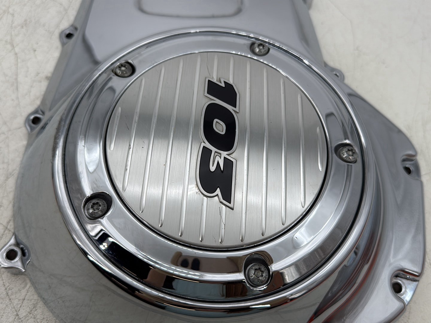 2012 Harley Street Glide Touring FLHX OEM Outer Primary Clutch Cover Scratched