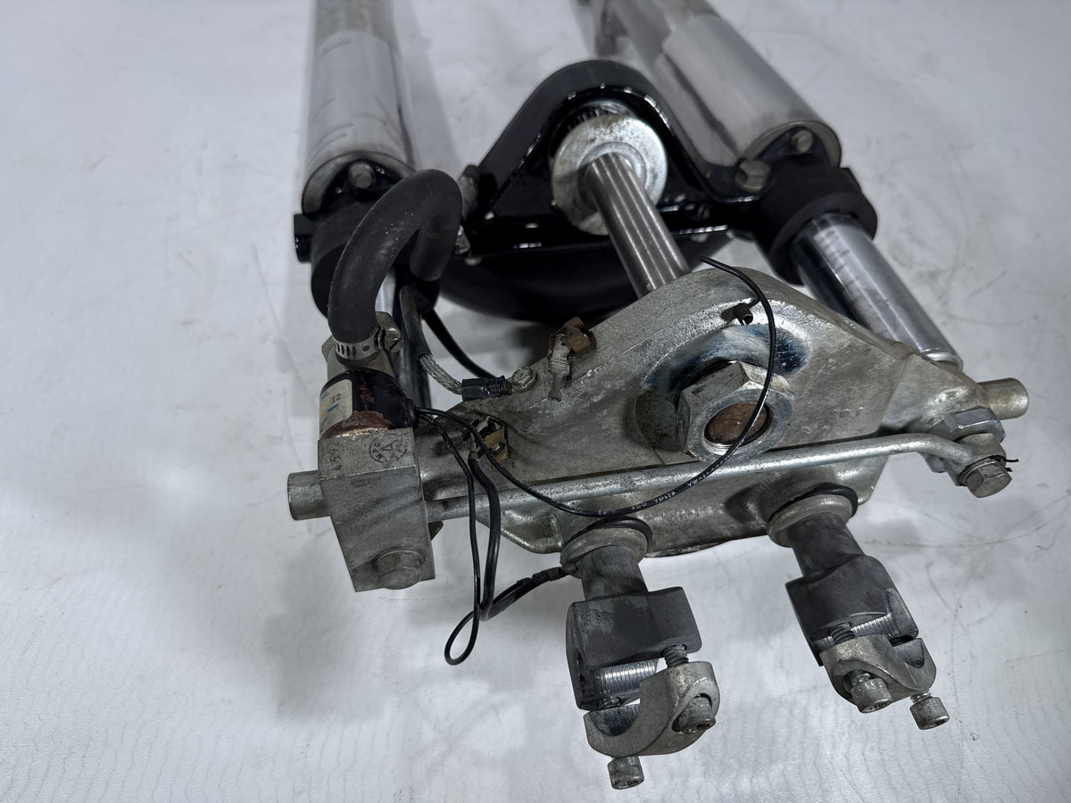 93 Harley Electra Touring Sport Front Triple Tree Set & LH RH Fork Legs Sliders