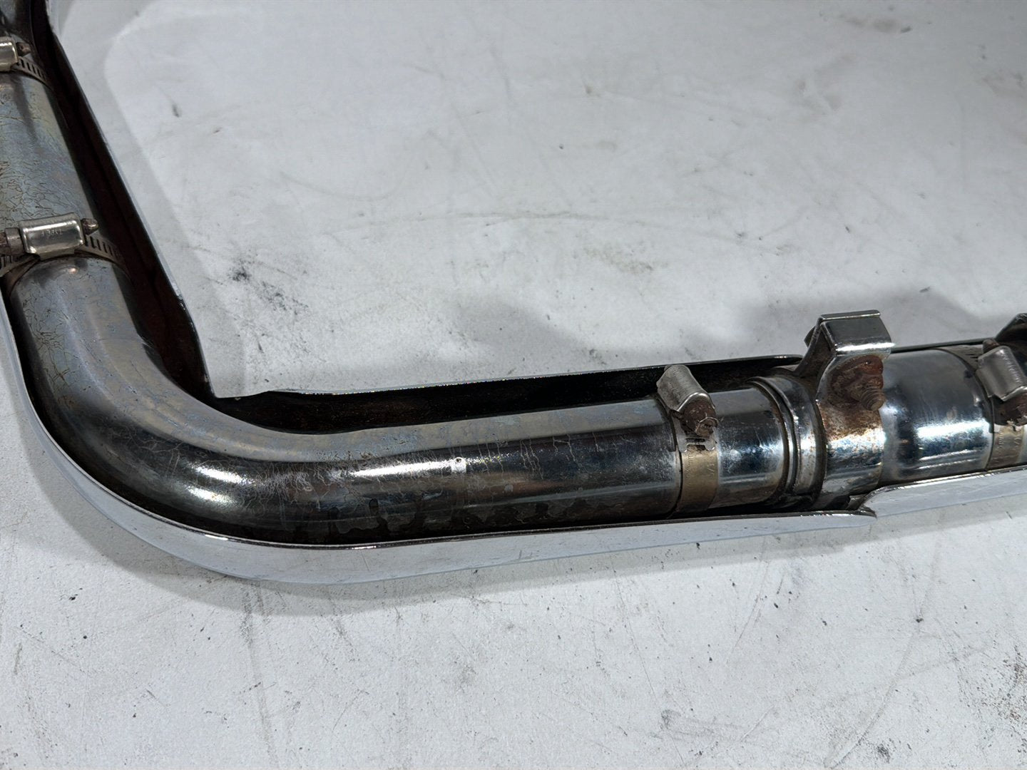 2005 Harley Sportster 1200 Roadster XL1200R OEM Exhaust Header Pipes Vance & Hines