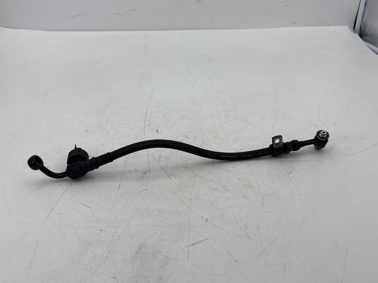 2002 Harley Dyna FXD Super Glide OEM Rear Brake Hose Line Pipe