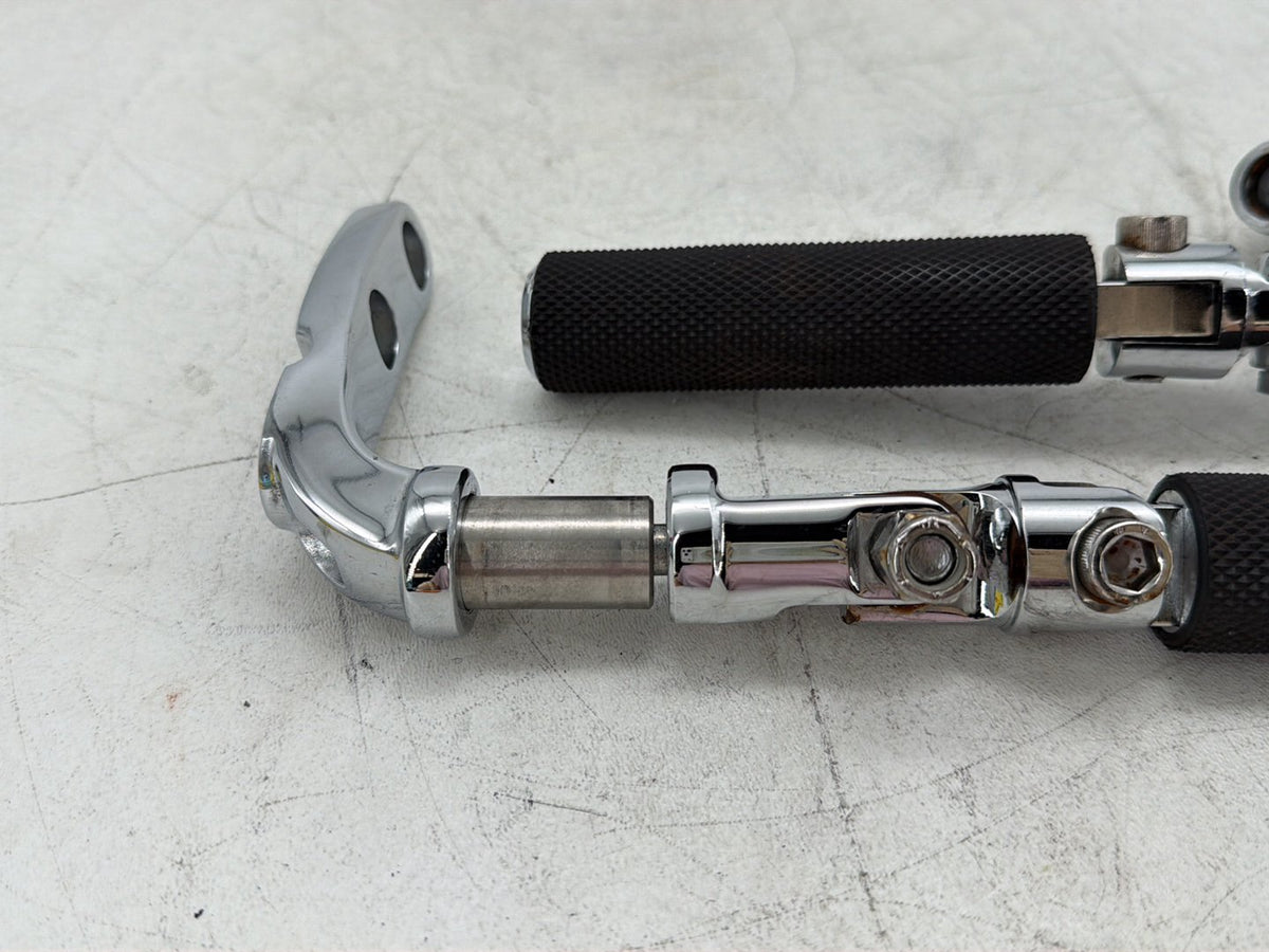 2014 Harley Dyna Low Rider FXDL OEM Left & Right Driver Step Foot Rest Pegs