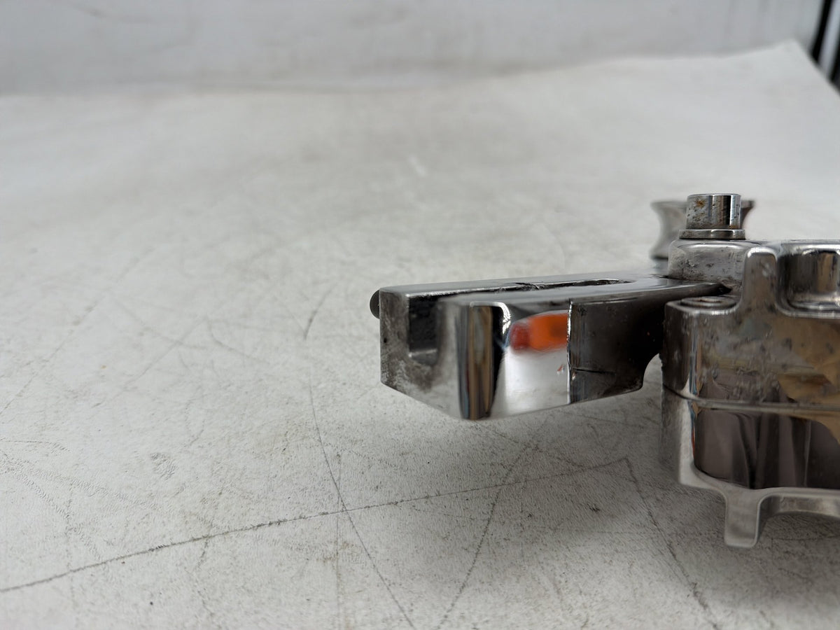 2002 Harley Dyna Wide Glide Rear Back Brake Caliper Bracket performance Peeling