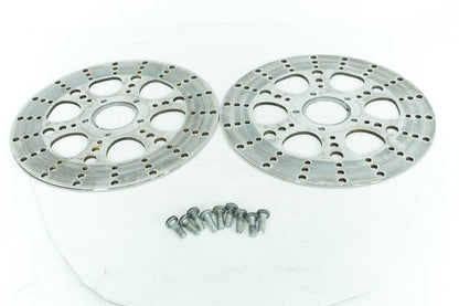 1999 - 2006 Harley-Davidson Touring Electra Ultra Classic Front Brake Rotors Disc Pair