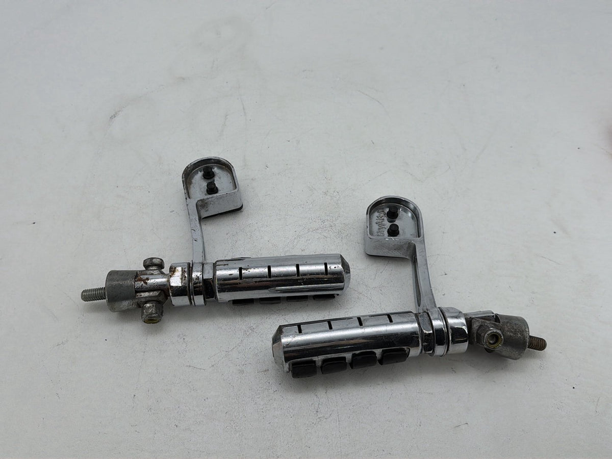 2000 Harley Sportster 883 Custom XL883C OEM Left & Right Driver Step Foot Rest Pegs