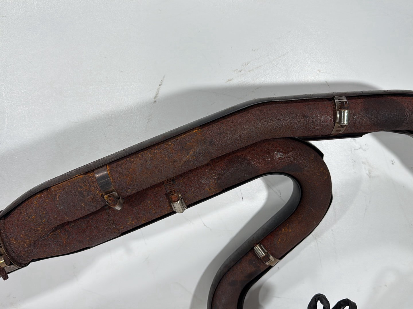 2011 Harley Softail FLSTFB Fat Boy OEM Exhaust Header Pipes Muffler