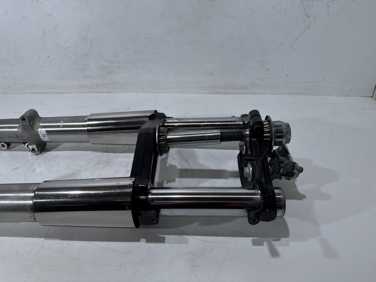 14 Harley Electra Touring Ultra Front Triple Tree Set & LH RH Fork Legs Sliders