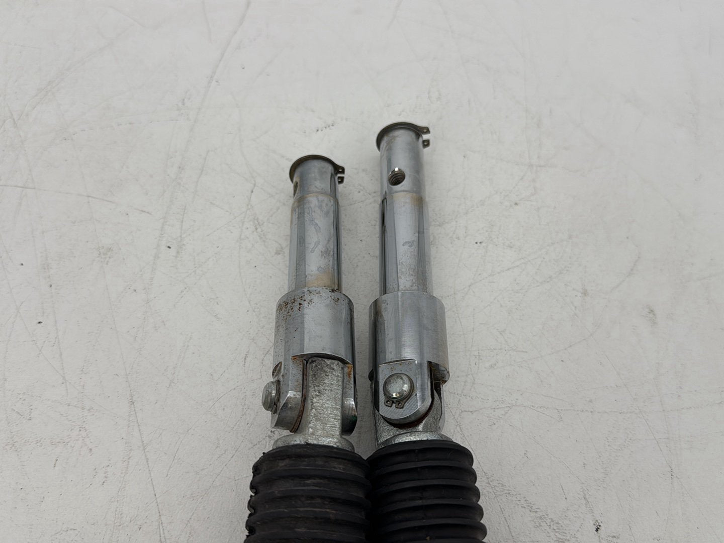 2006 Harley Sportster XL883C 883 Custom OEM Left & Right Driver Step Foot Rest Pegs