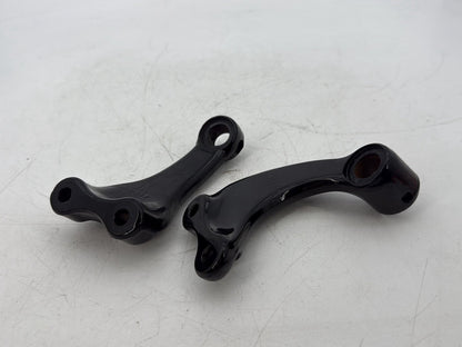 2006 Harley Sportster XL883C 883 Custom OEM Left Right Foot Rest Peg Support Bracket
