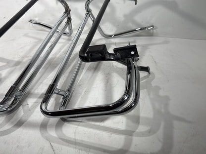 2013 Harley Electra Glide Touring Ultra FLHTCUI OEM Rear Left Right Saddlebag Guard Rails Bar