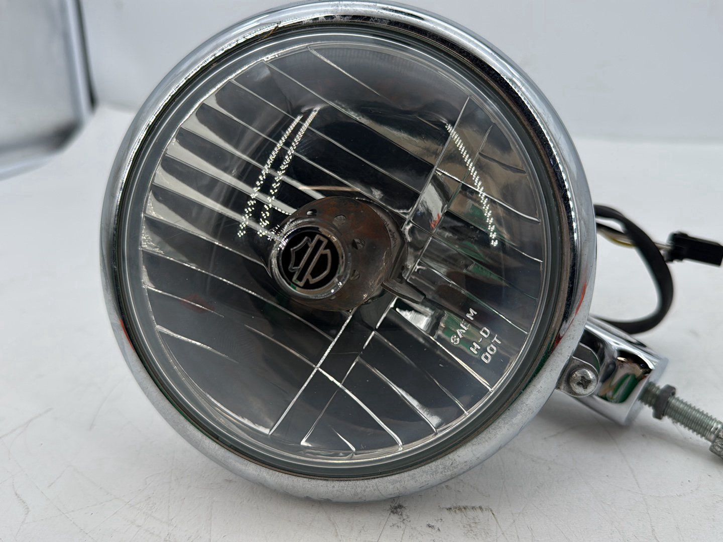 2006 Harley Sportster XL883C 883 Custom OEM Headlight Headlamp Head Light Halogen