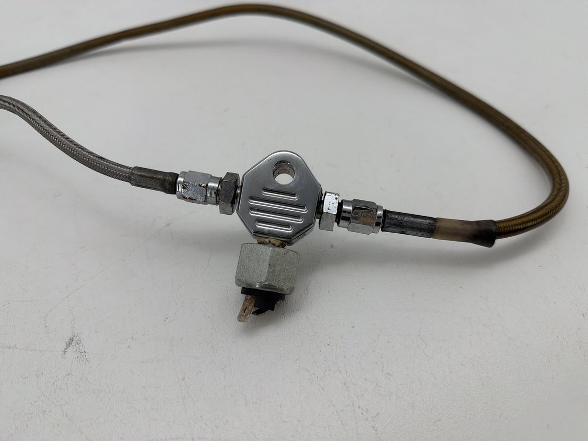1994 Harley Softail Custom FXSTC OEM Rear Brake Hose Line Pipe