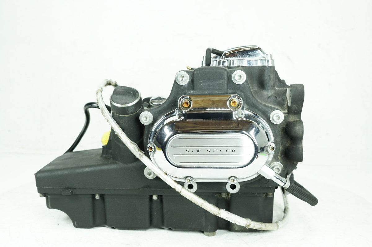 2012 Harley Touring FLHX Street Glide 6 Speed Transmission Gearbox 17K CRACKED