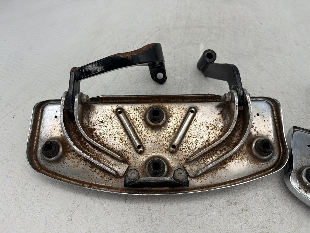 12 Harley Electra Glide Touring Ultra OEM Left Right Driver Floorboard Foot Rest