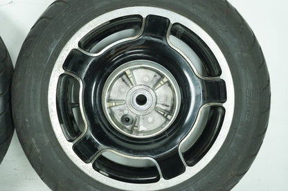 2008 - 2013 Harley-Davidson Touring Electra Police Front & Rear Wheel Rim Tire 41285-09