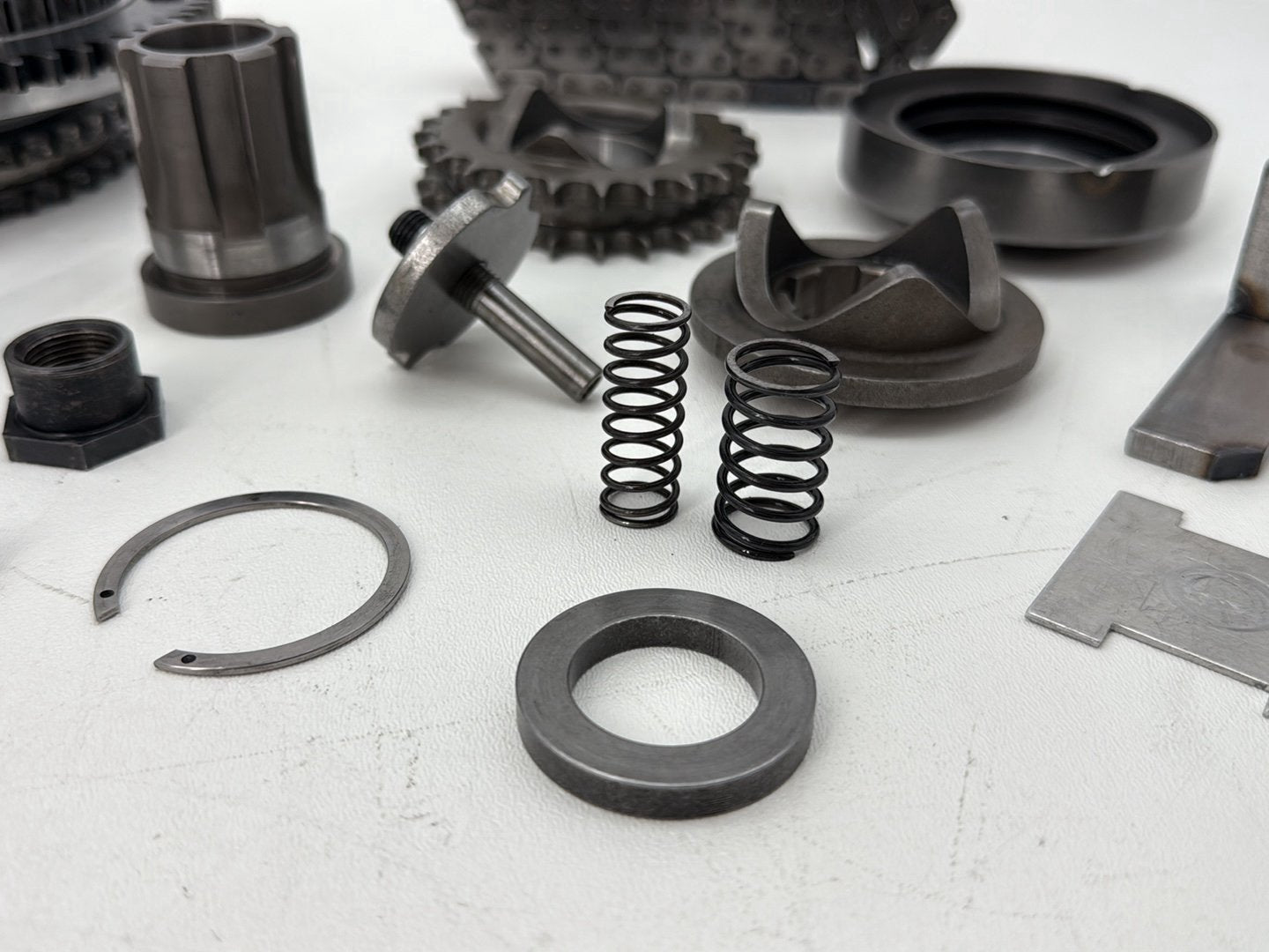 1991 Harley Heritage Softail Classic FLSTC OEM Clutch Basket Chain Tensioner Kit