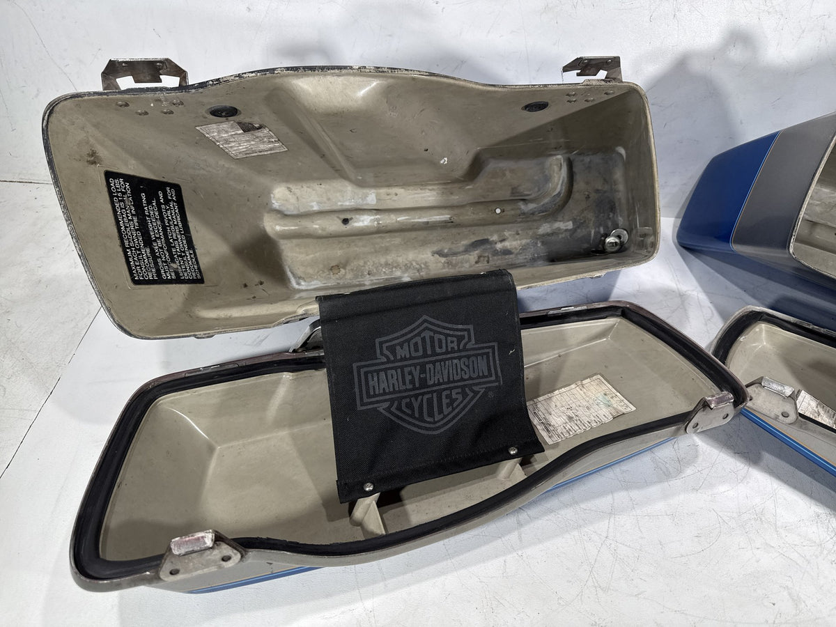 1996 Harley Electra Glide Touring Ultra OEM Left Right Saddlebags Luggage NOKey