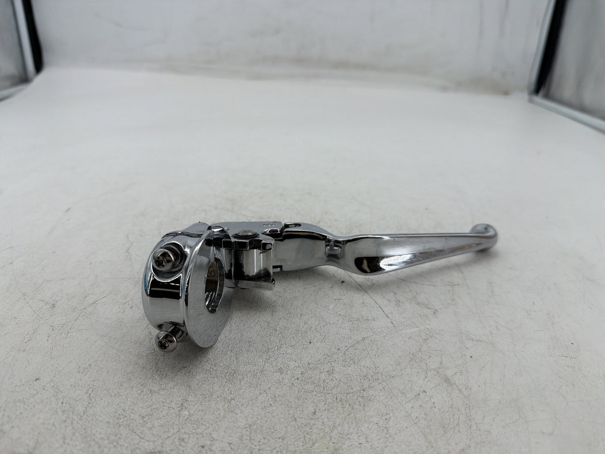 2003 Harley Softail Deuce FXSTDI OEM Front Left Hand Clutch Control Lever Chrome
