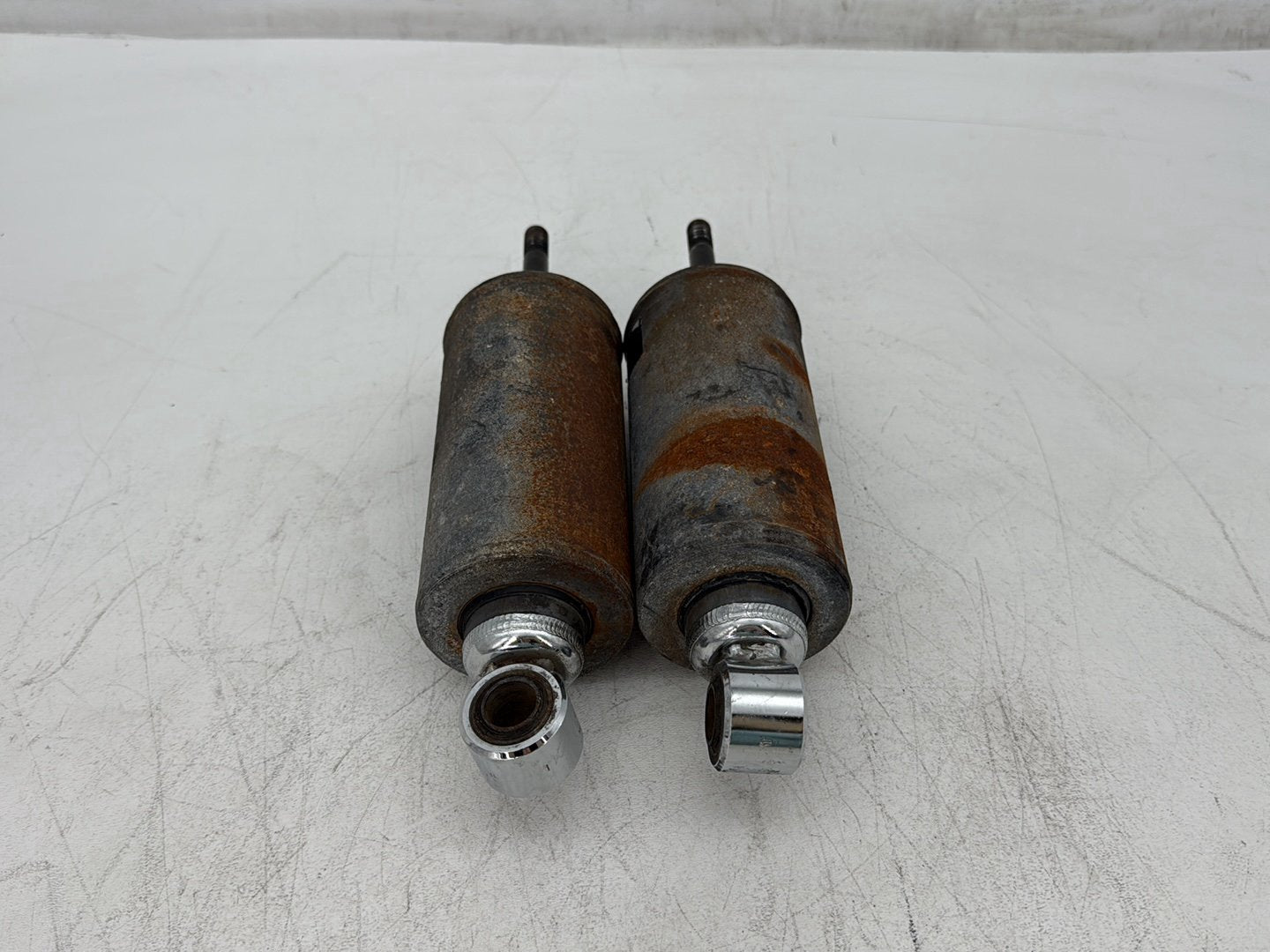 2013 Harley Heritage Softail Classic FLSTC OEM Rear Left Right Shock Absorbers