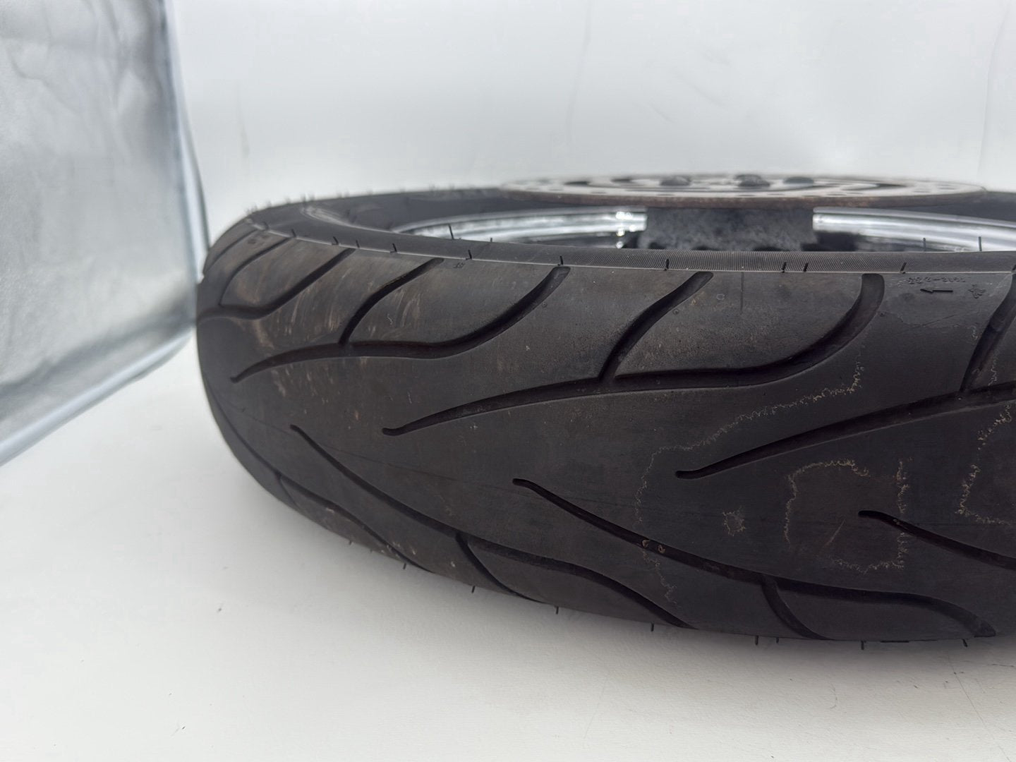 2005 Harley Touring FLHRCI Road King Classic OEM Rear Wheel Rim Tire Spoked