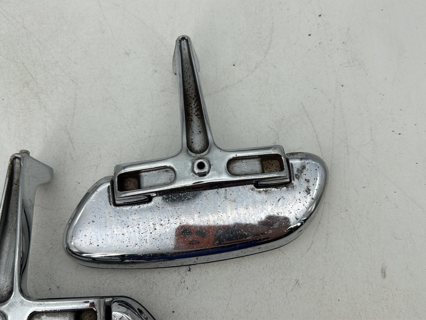 2007 - 2012 Harley-Davidson Touring Street Glide Left & Right Passenger Floorboard Foot Rest