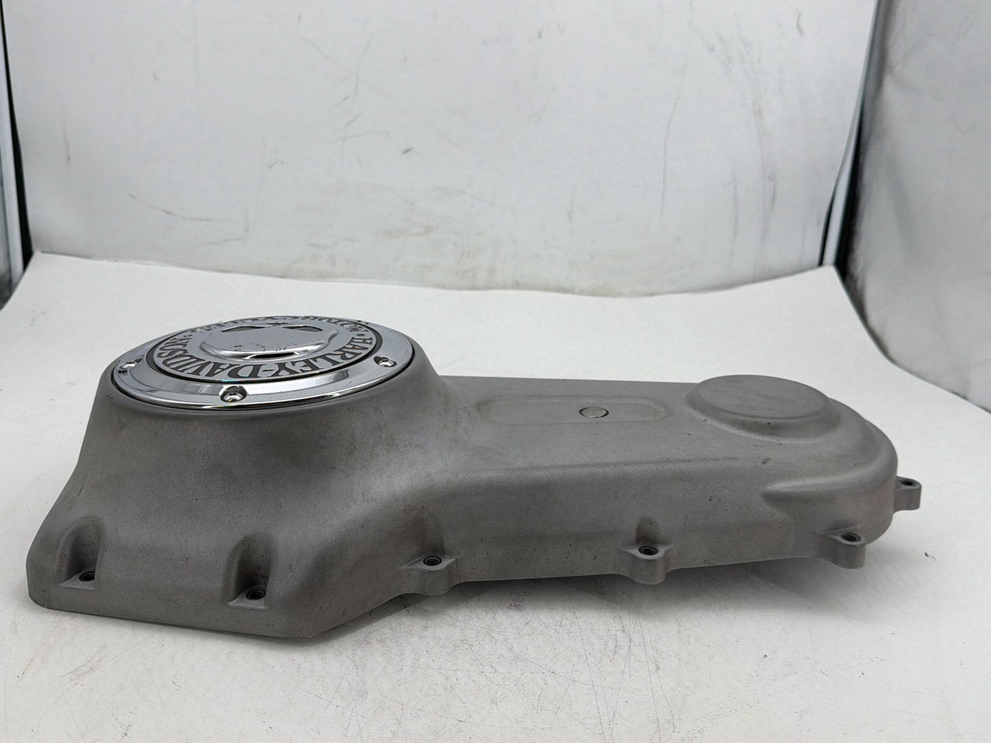 2009 Harley Dyna Street Bob FXDB OEM Outer Primary Clutch Cover Willie G Skull