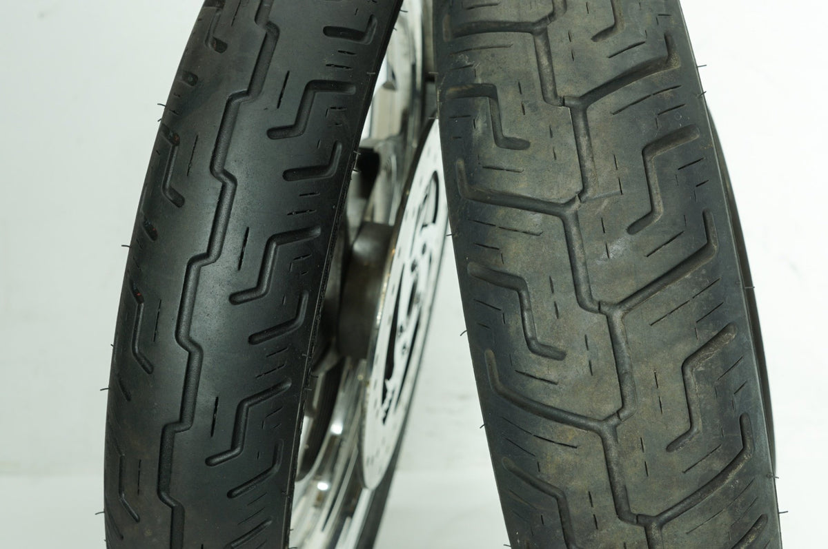 1995 Harley Sportster XL883 Hugger OEM Front & Rear Wheel Rim Tire