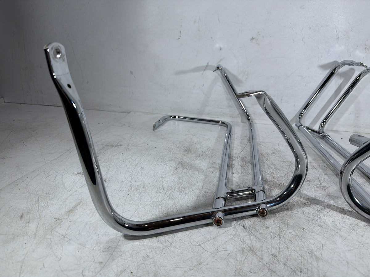 2006 Harley Electra Glide Touring Classic OEM Rear Left Right Saddlebag Guard Rails Bar