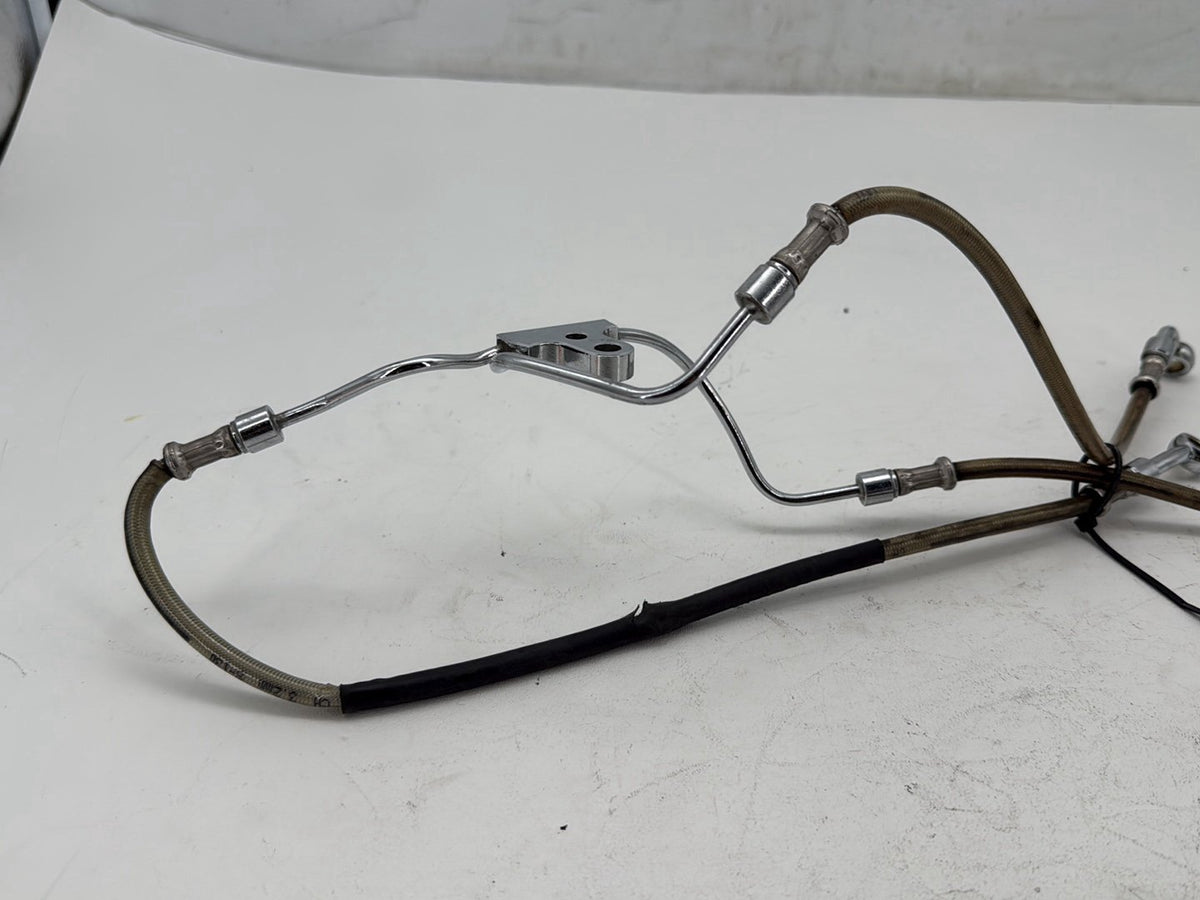 2005 Harley Electra Glide Touring CVO Screamin OEM Front Brake Hose Line Pipe