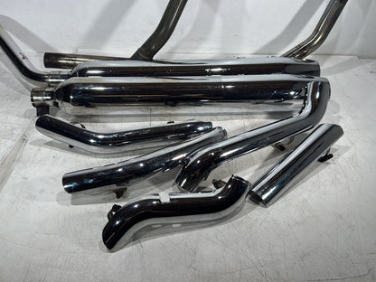 1998 Harley Touring FLHTCUI Electra Glide Ultra OEM Exhaust Header Pipes Muffler