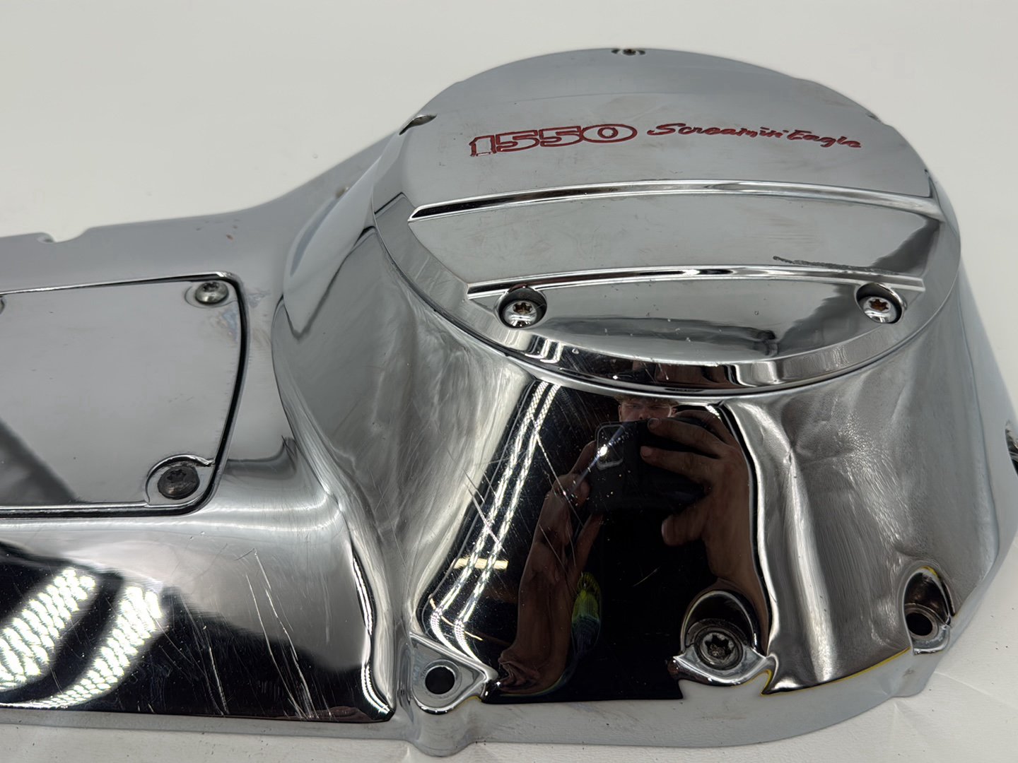 2002 Harley Touring FLHRSEI CVO Screamin Eagle Road King OEM Outer Primary Clutch Cover