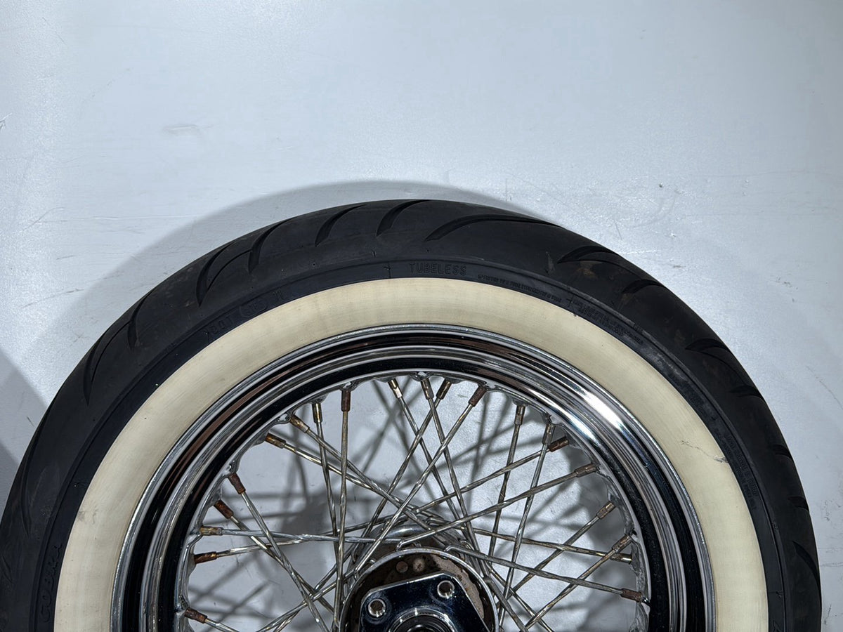 1990 Harley Electra Glide Touring Front Rear Wheel Rim Tire Spoked MT90B16 16"