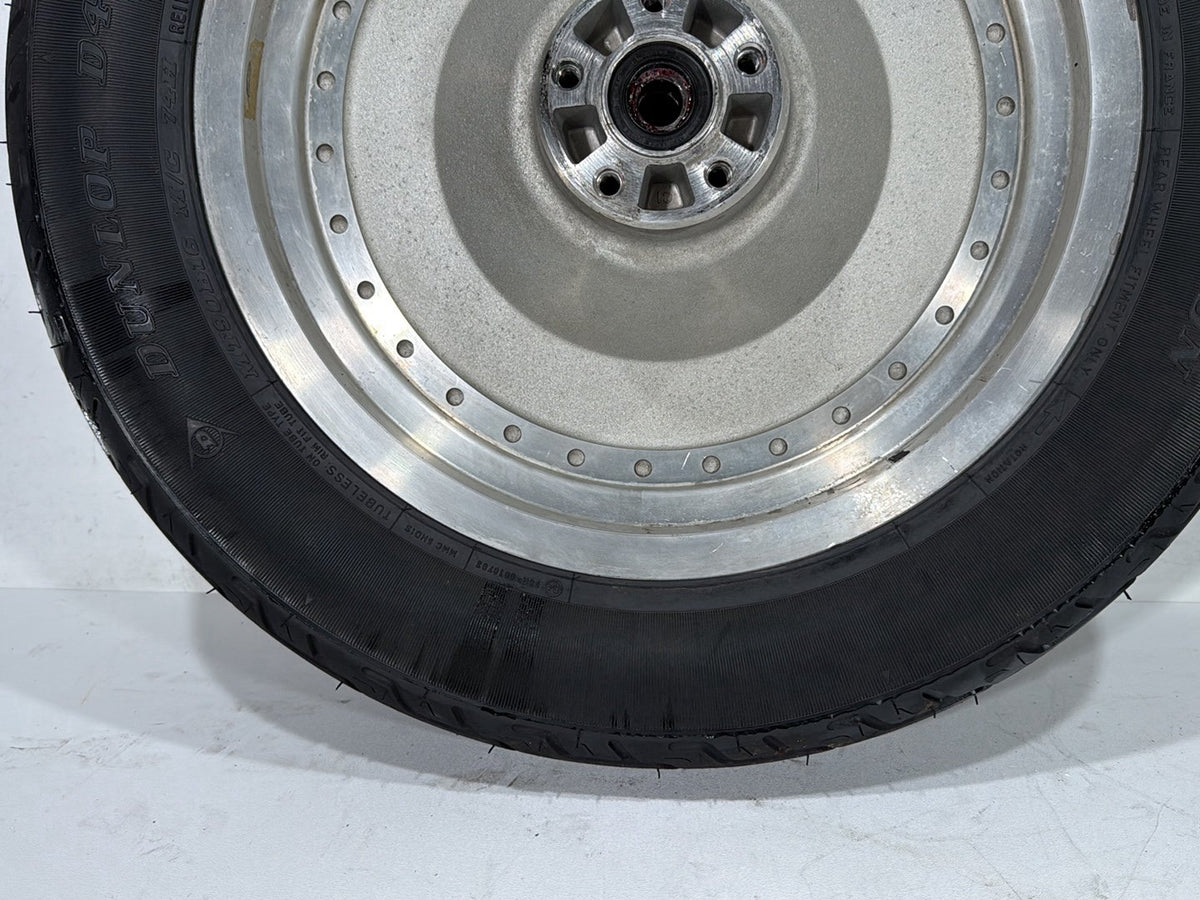 1997 Harley Softail Fat Boy FLSTF OEM Rear Wheel Rim Tire MT90B16 74H, 16"