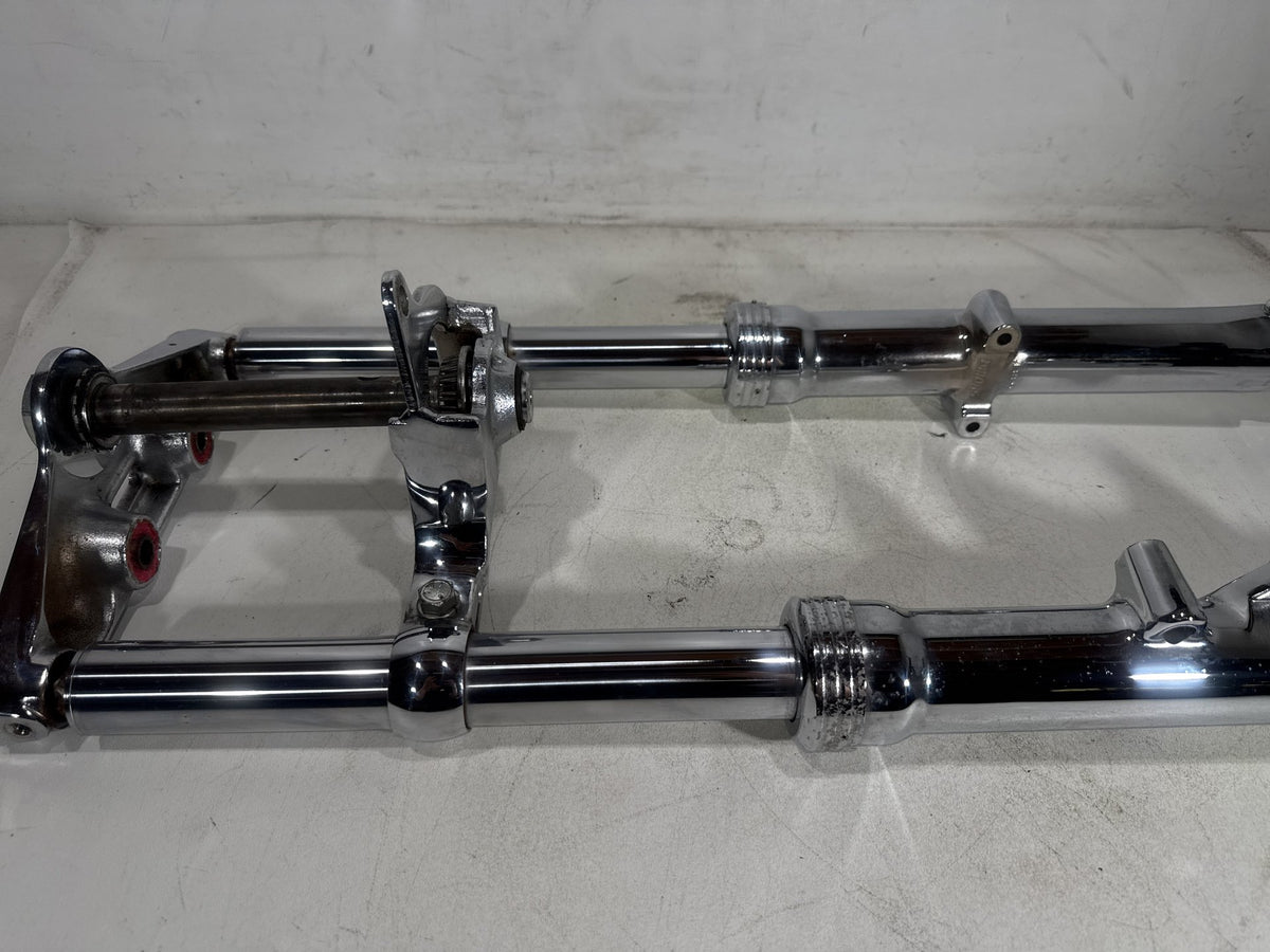 1994 Harley Softail Custom OEM Front Triple Tree Set & LH RH Fork Legs Sliders