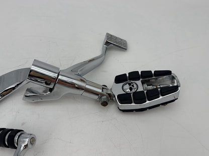 09 Harley Sportster 1200 Low Left Right Foot Brake Control Pegs Kuryakyn Zombie
