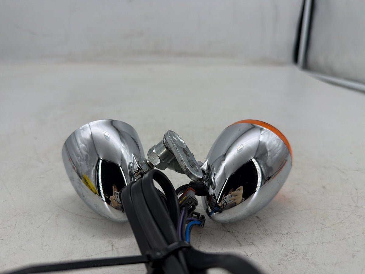 2020 Harley Softail Standard FXST OEM Front Left Right Turn Signal Indicators