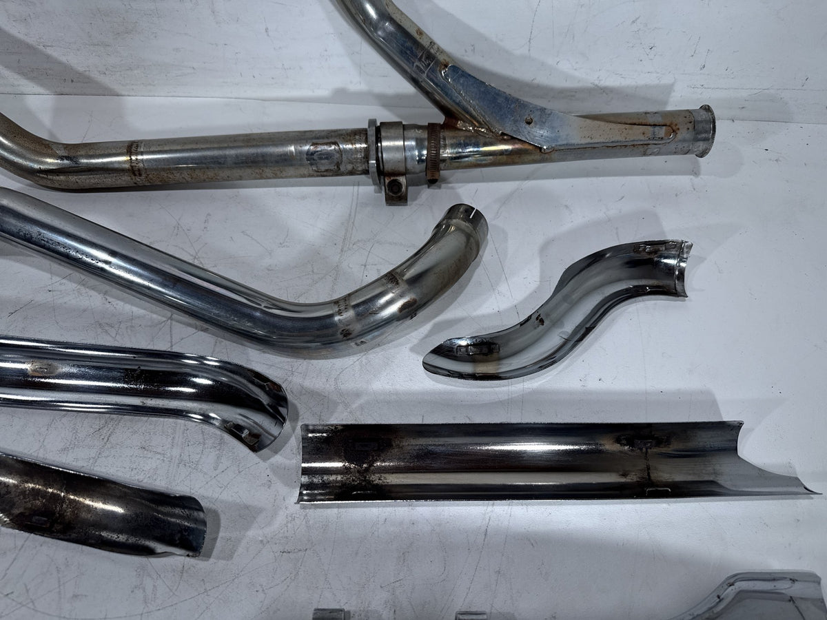 1993 Harley Electra Glide Touring FLHT OEM Exhaust Header Pipes Muffler