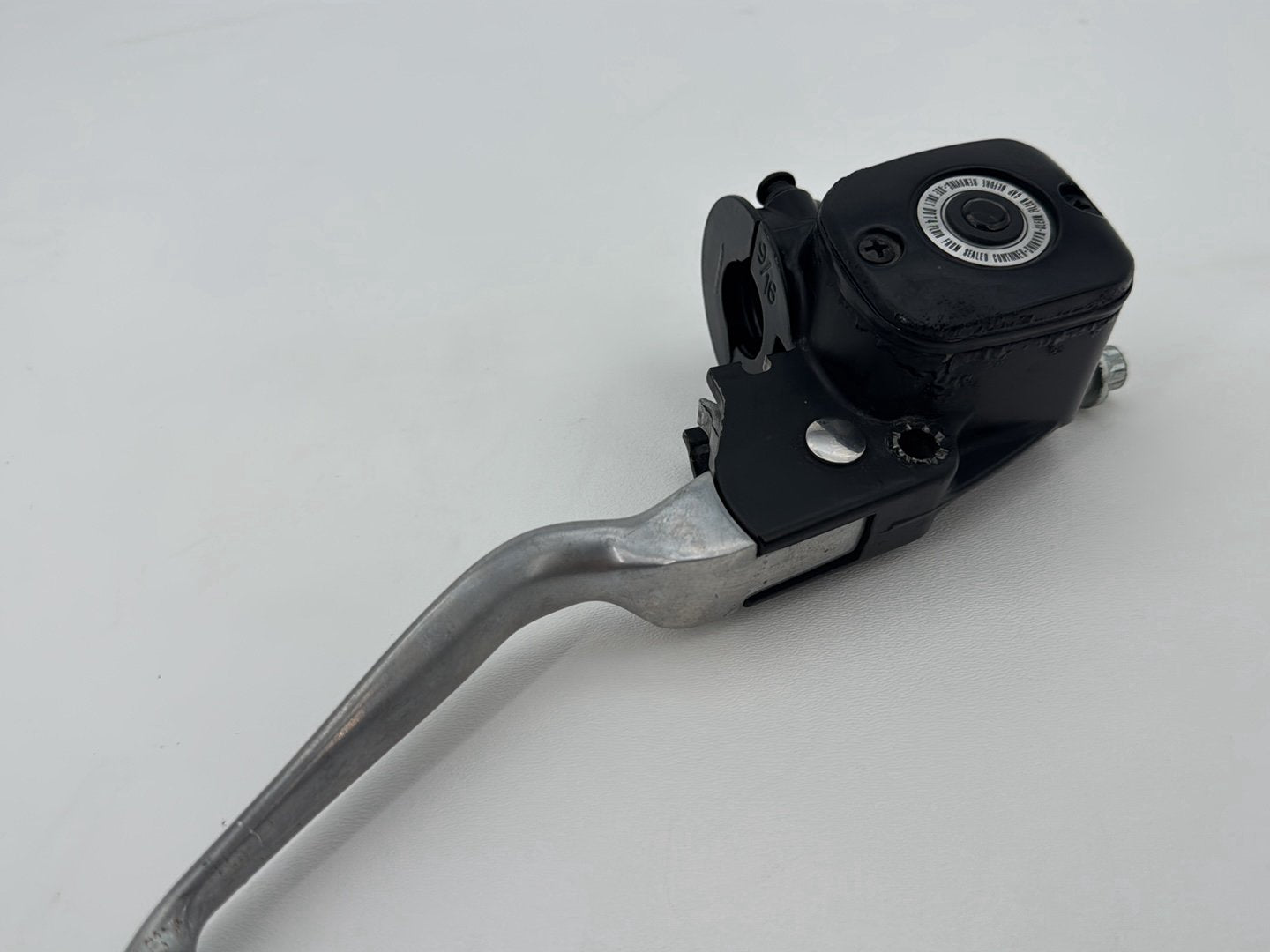 2007 Harley Softail Heritage Classic FLSTC OEM Front Brake Lever Master Cylinder Reservoir
