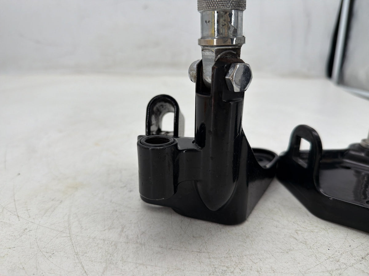 2001 Harley Softail Deuce FXSTD OEM Left & Right Driver Step Foot Rest Pegs