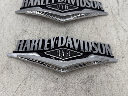 2016 Harley Road King Touring FLHR OEM Fuel Tank Badges Trim Logo Sticker