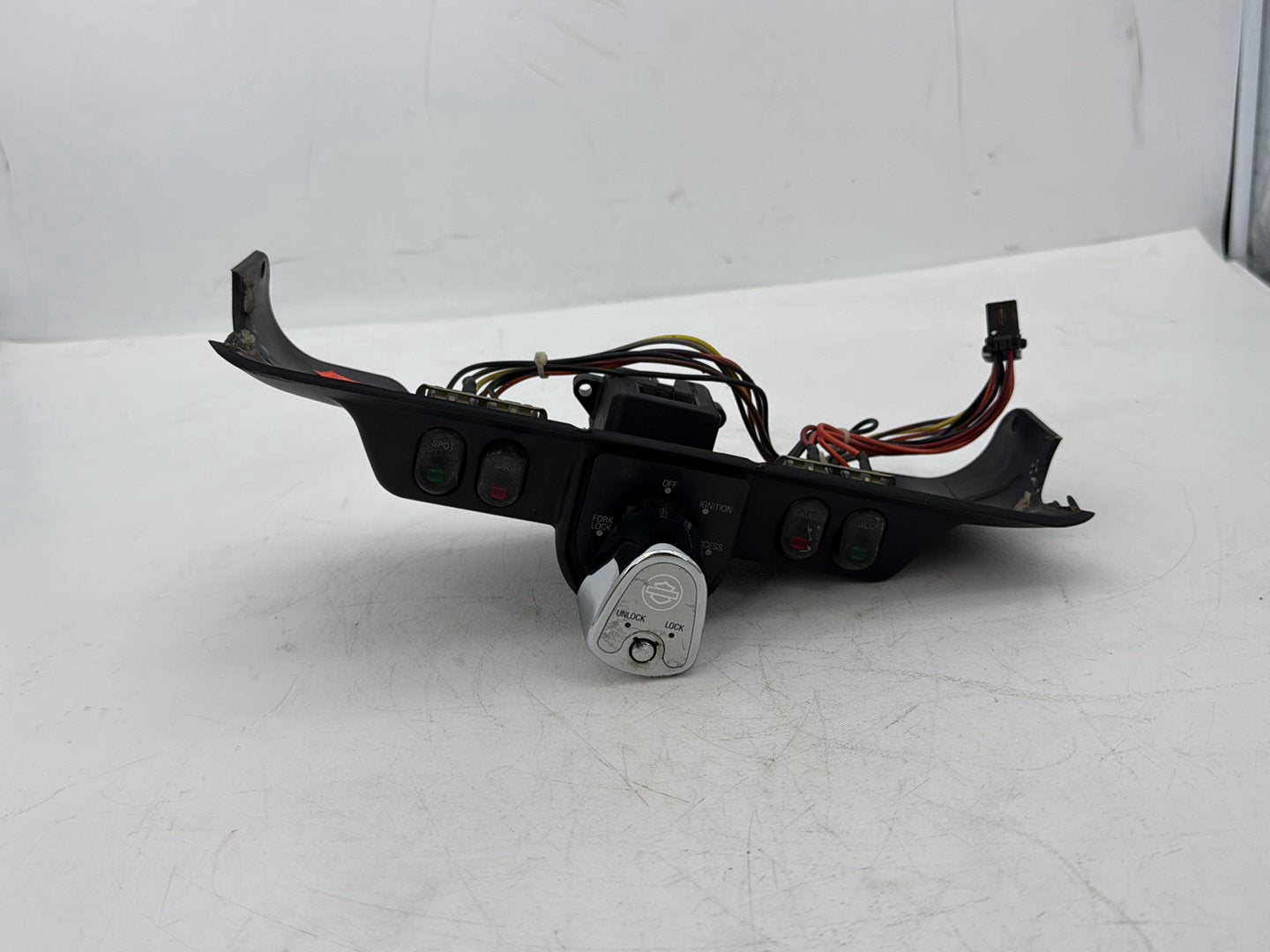 2008 Harley Touring FLHTCU Electra Glide Ultra OEM Dash Ignition Cap Switch Lockset NO Key