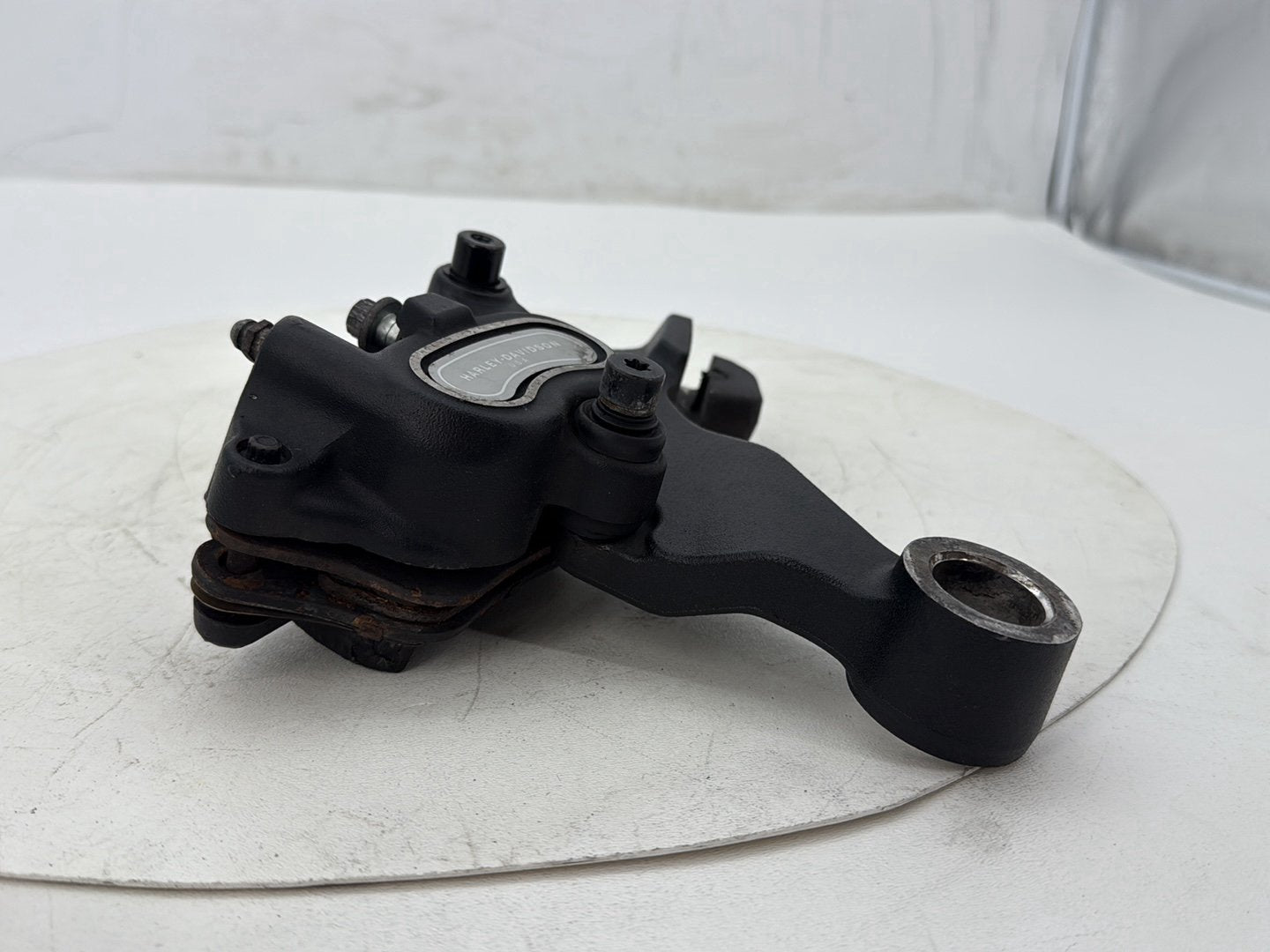 2012 Harley Dyna Fat Bob FXDF 103 OEM Rear Back Brake Caliper w/ Bracket
