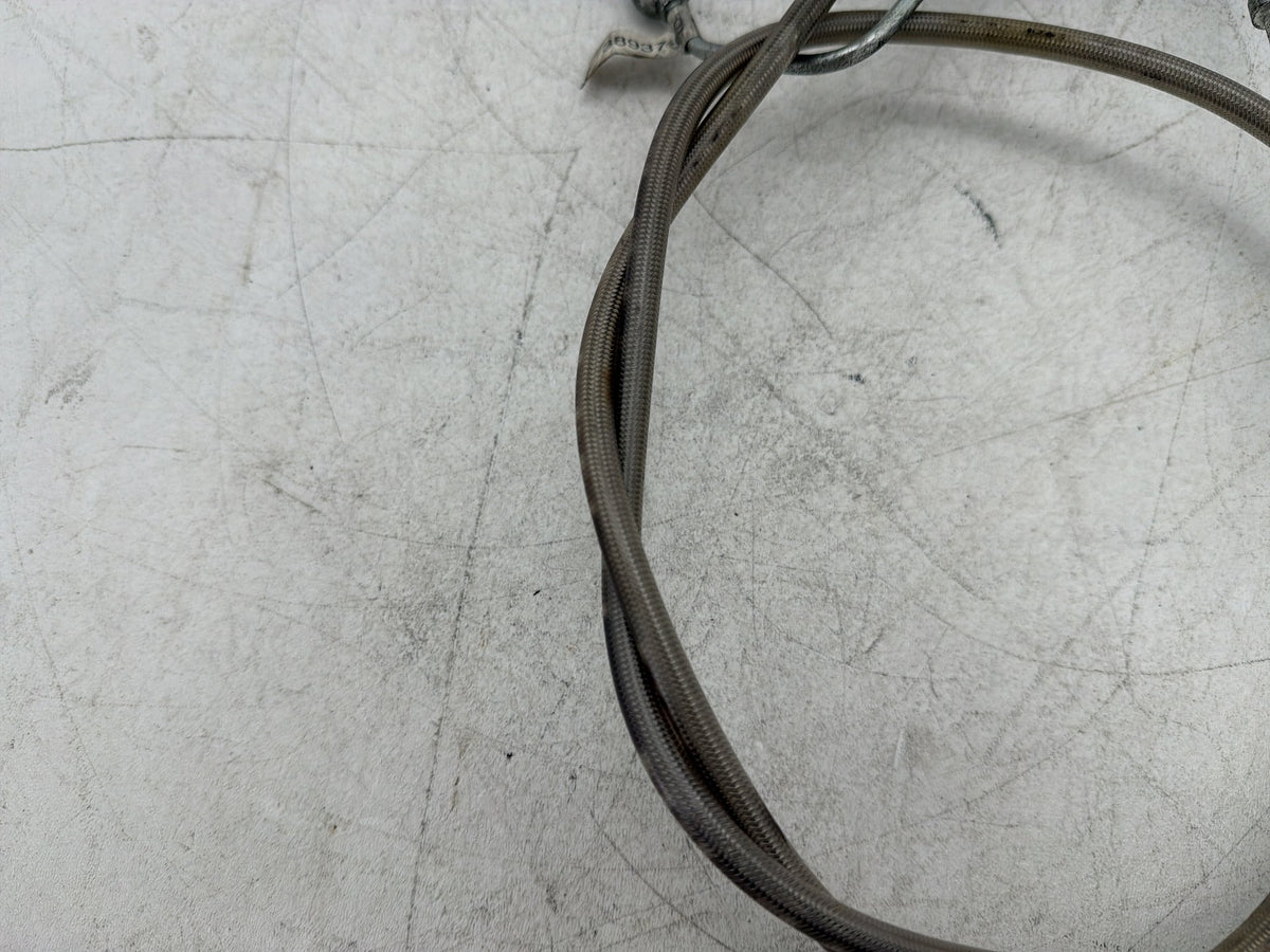 2009 Harley Electra Glide Touring CVO Eagle OEM Front Brake Hose Line Pipe ABS