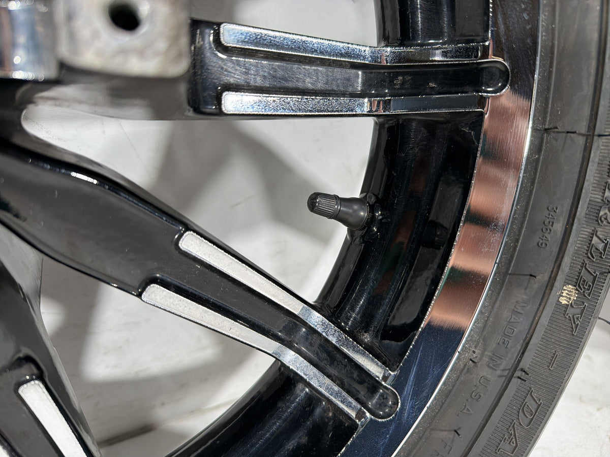 2015 Harley Electra Glide Touring Ultra Front & Rear Wheel Rim Tire ABS 16" 17"