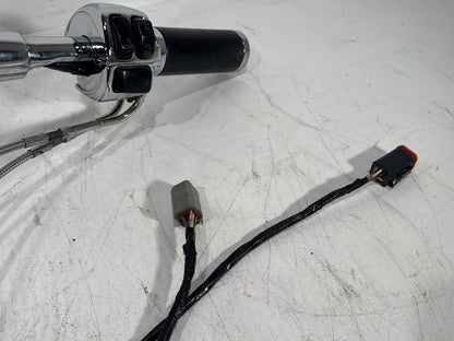 2003 Harley Dyna Wide Glide FXDWG OEM Handlebars Left Right Switches Controls