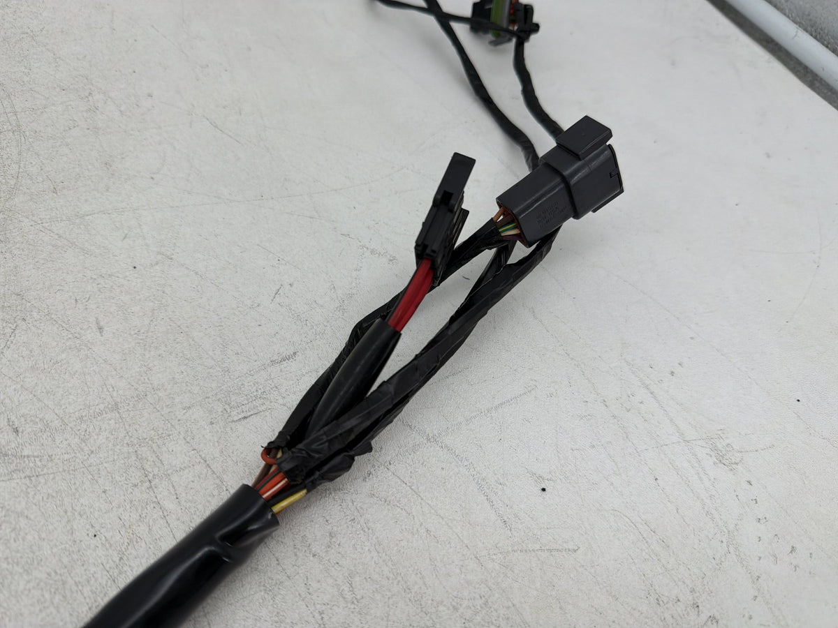 2010 Harley Road King Touring Police OEM Wire Harness Loom Plug In Connector