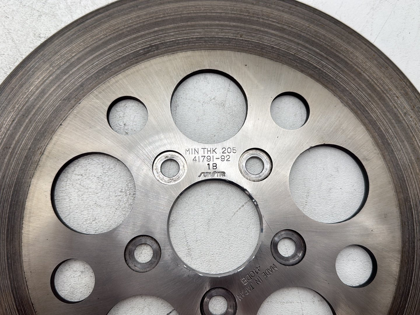 1997 Harley-Davidson Softail Fat Boy FLSTF OEM Front Brake 1 Rotor Disc 41791-92
