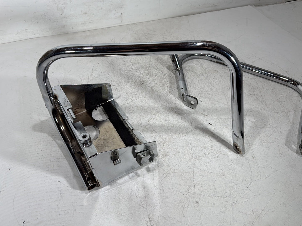 1992 Harley Electra Glide Touring OEM Rear Left Right Saddlebag Guard Rails Bar