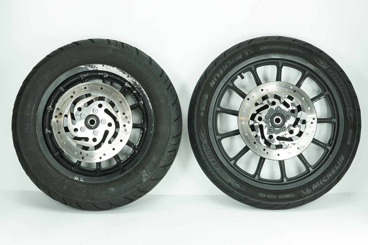 2004 - 2013 Harley-Davidson Sportster Base 883 Front & Rear Wheel Rim Tire  	43594-00A