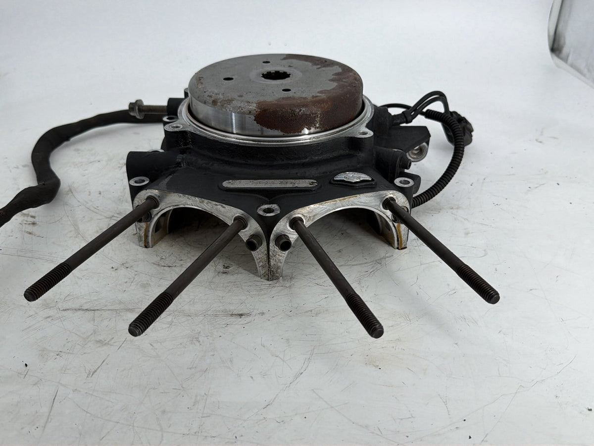 2008 Harley Touring FLHTCUI Electra Ultra OEM Crankcase Shaft Engine Motor Cover